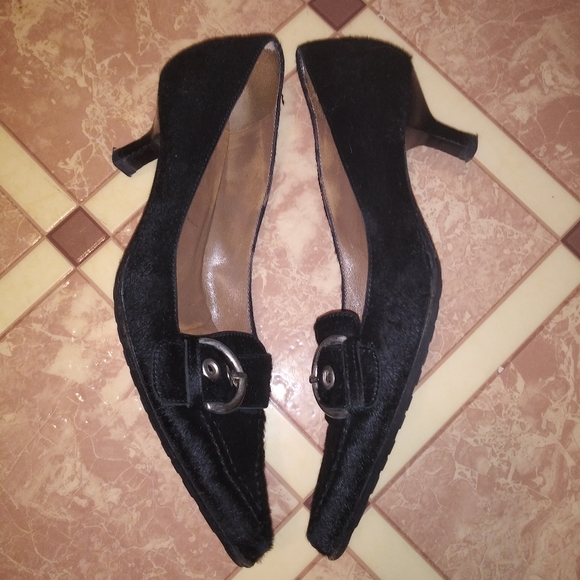 Mima Venezia Italian Horse Hair Pumps EUC - Picture 3 of 9